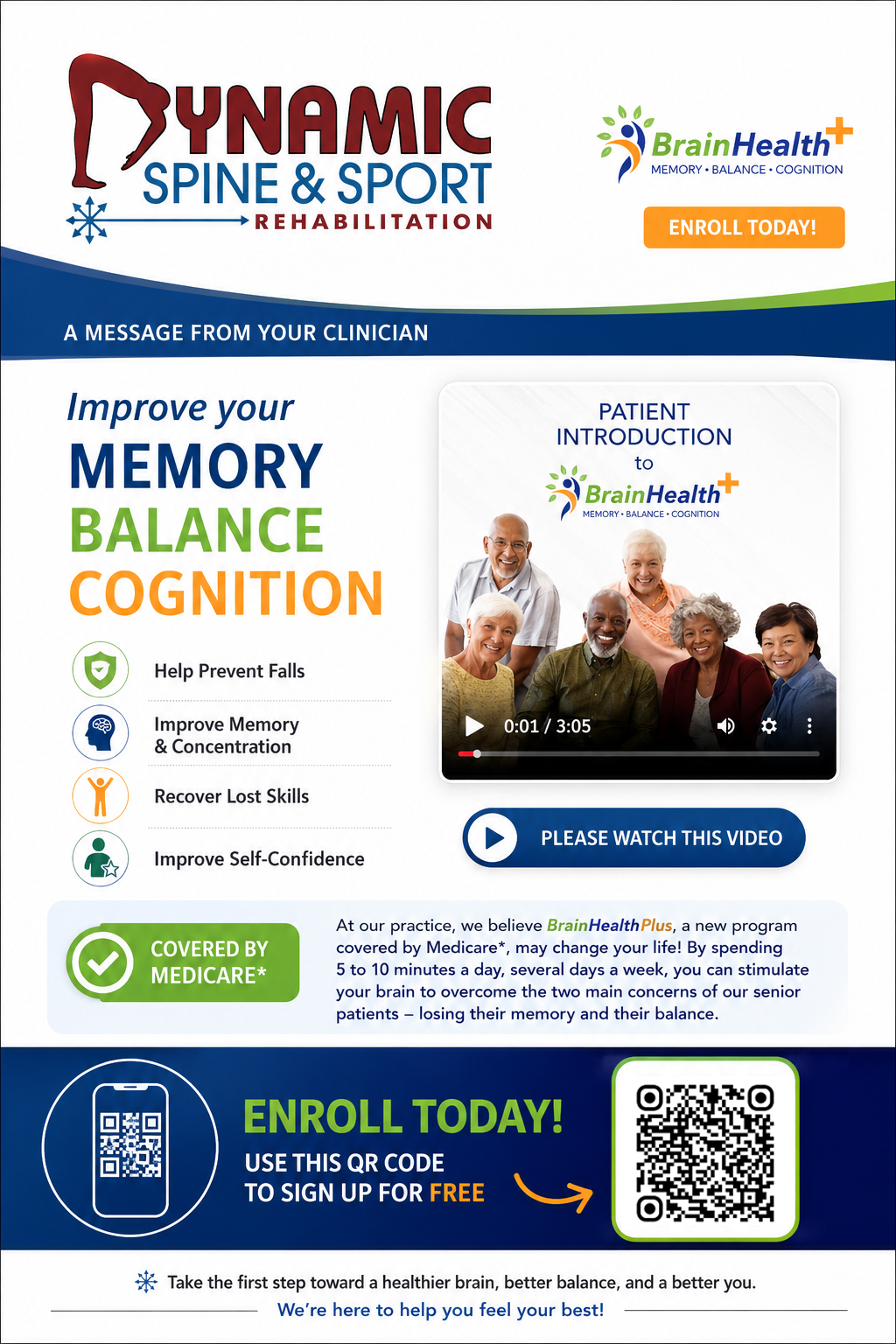 Introduction to BrainHealth+ Flyer